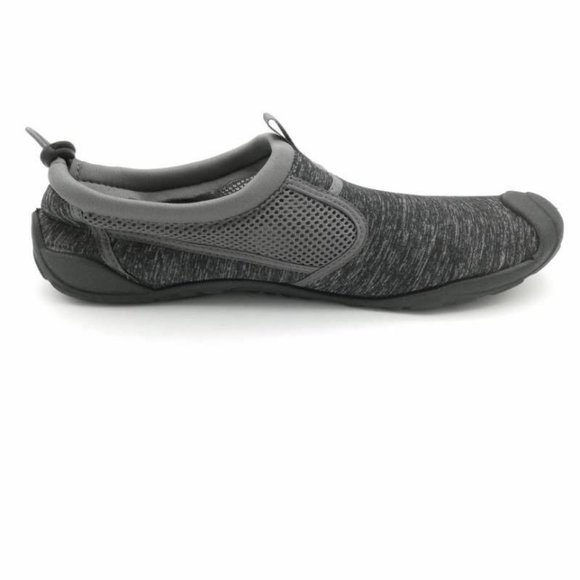 Lands End Mens Slip On Water Shoes Gray Heather 8D - Picture 2 of 6